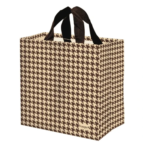 Shopperki-torby-24l-Pepitka-KREMOWO-BRĄZOWA.webp